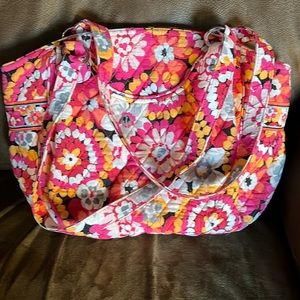 Vera Bradley floral tote.